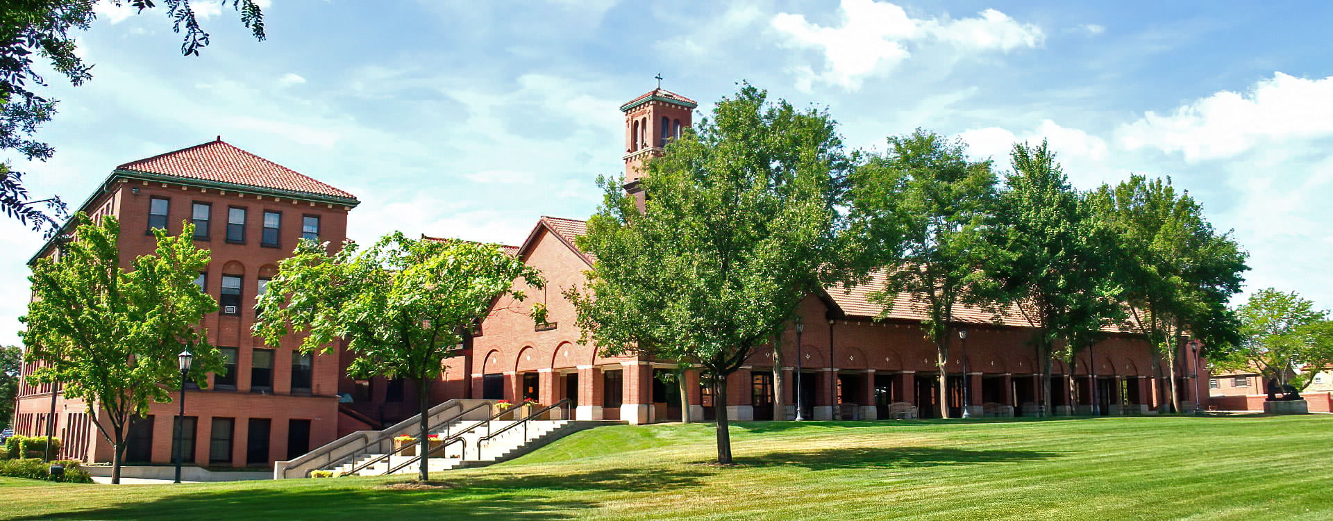 Campus Center in summer